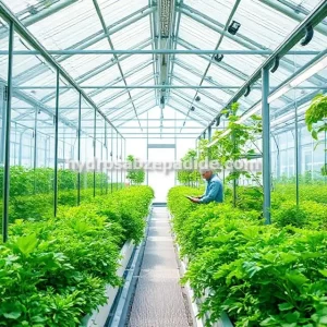 طراحی صفر تا صد گلخانه