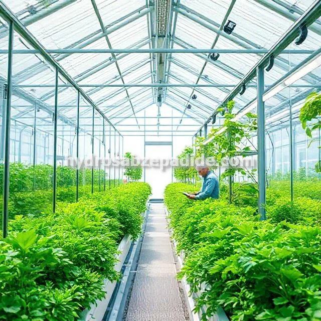 طراحی صفر تا صد گلخانه